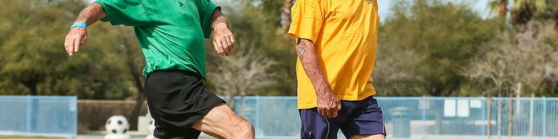 Modificar desportos pode manter os idosos em prática